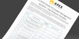 iso 9001 gap-analysis checklist