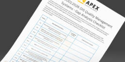iso 9001 gap analysis checklist